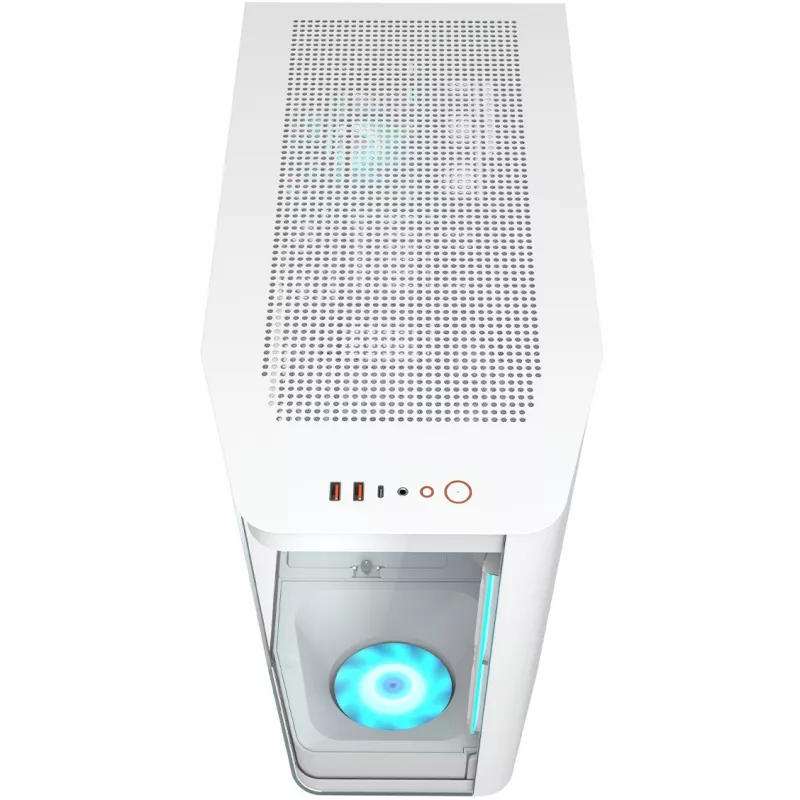 COUGAR FV270 ARGB case Mid Tower, bianco