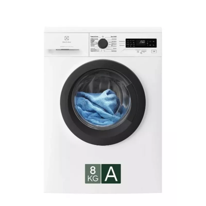 Electrolux EWZF528BP lavatrice a carica frontale, 8 kg, 1200 giri/min, bianco