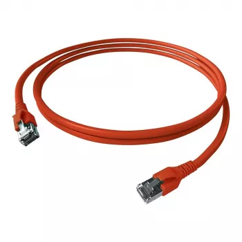 ZVK EasyLan CP1KRBRBR0030 FlexBoot cavo patch Cat.6 S/FTP rosso 3,0m