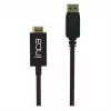 INCA cavo DisplayPort to HDMI 1,8 m 10,2 Gbit/s nero