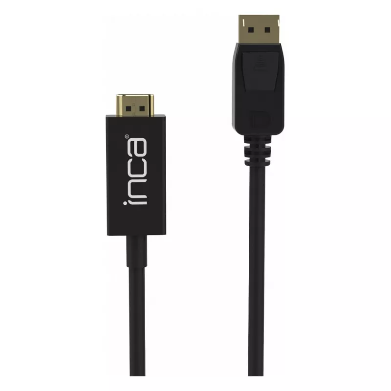 INCA cavo DisplayPort to HDMI 1,8 m 10,2 Gbit/s nero