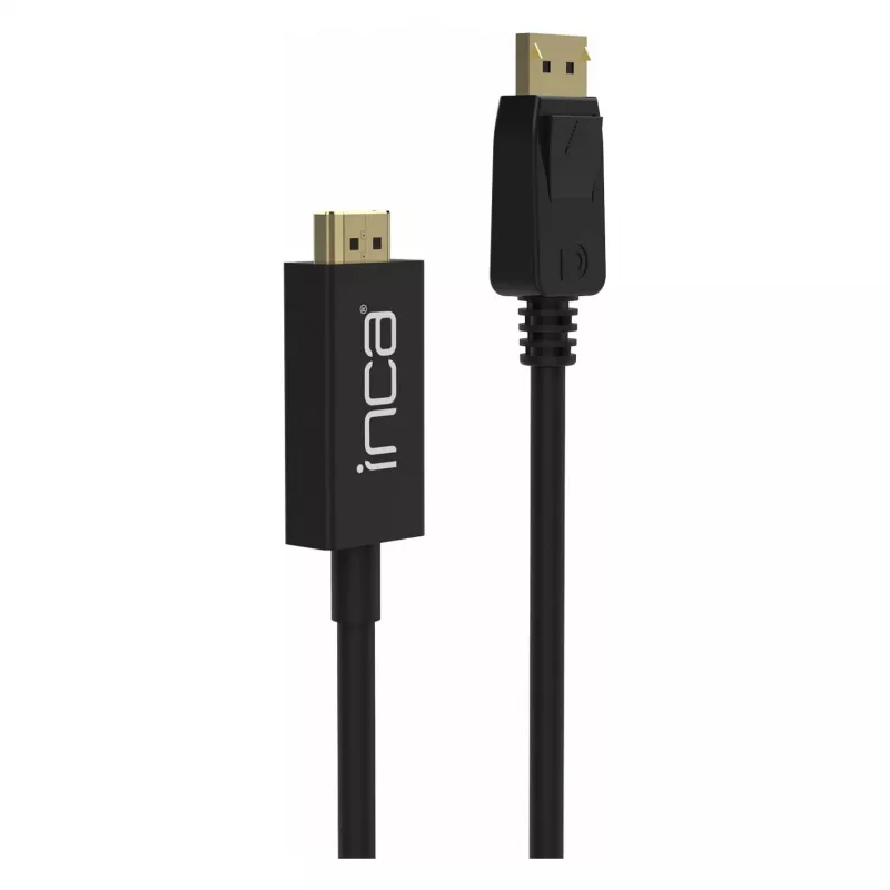 INCA cavo DisplayPort to HDMI 1,8 m 10,2 Gbit/s nero