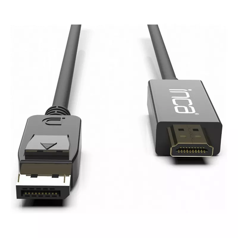 INCA cavo DisplayPort to HDMI 1,8 m 10,2 Gbit/s nero