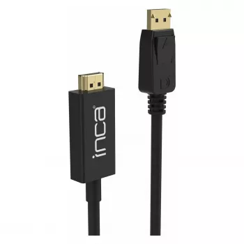 INCA cavo DisplayPort to HDMI 1,8 m 10,2 Gbit/s nero