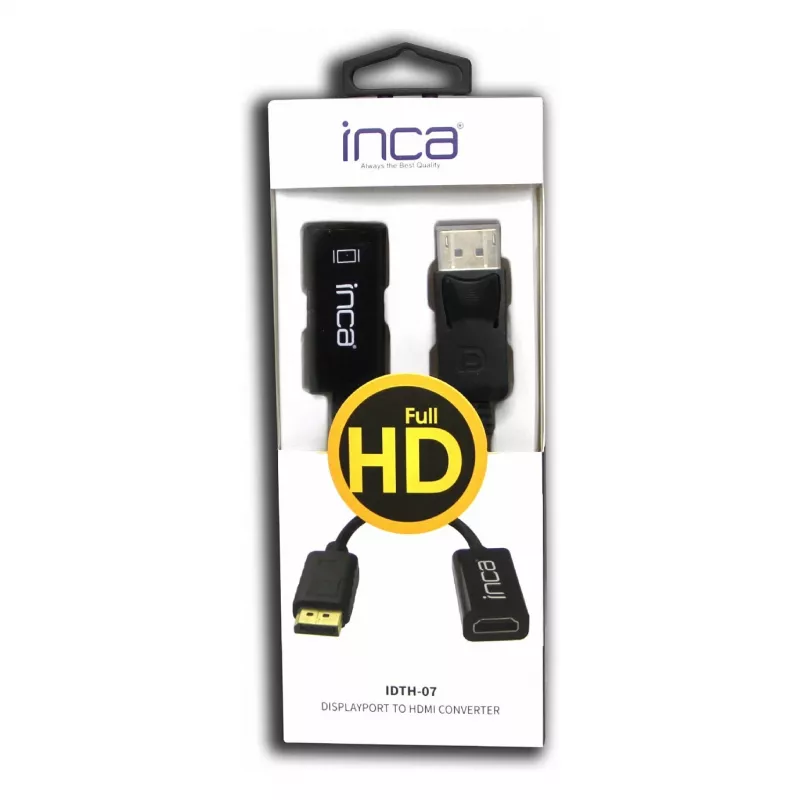 INCA adattatore DisplayPort su HDMI IDTH-07 4K 0,2m retail