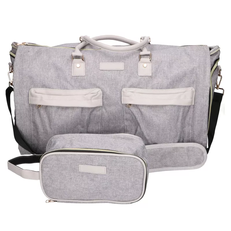 EXTRALINK Black Forest KM05 Borsa da viaggio 51x20x33 cm pieghevole + necessaire