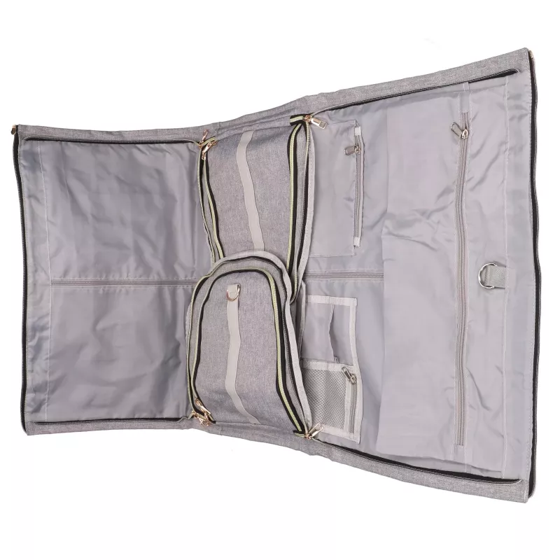 EXTRALINK Black Forest KM05 Borsa da viaggio 51x20x33 cm pieghevole + necessaire