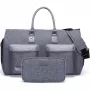 EXTRALINK Black Forest KM05 Borsa da viaggio 51x20x33 cm pieghevole + necessaire