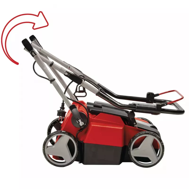 Einhell GE-SA 1435/1 Scarificatore e aeratore elettrico 1400 W, larghezza di lavoro 35 cm, rosso/nero
