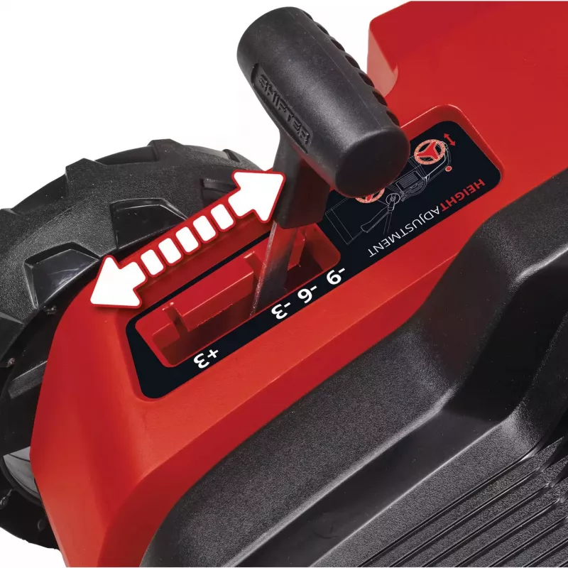 Einhell GE-SA 1435/1 Scarificatore e aeratore elettrico 1400 W, larghezza di lavoro 35 cm, rosso/nero