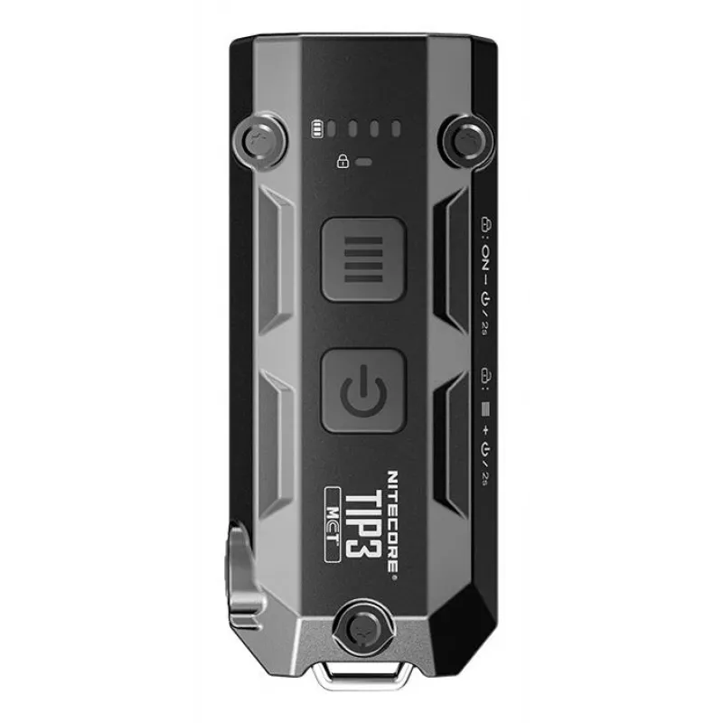 NITECORE TIP3 torcia portachiavi nero 720 lumen