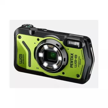 Pentax WG-8 fotocamera subacquea e rugged USB-C verde