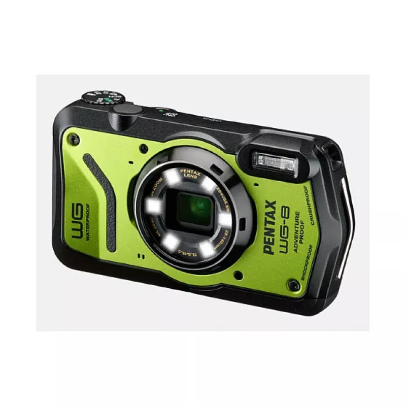 Pentax WG-8 fotocamera subacquea e rugged USB-C verde