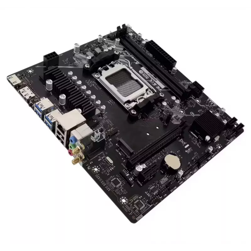 BIOSTAR B650MS2-E scheda madre, AMD AM5, DDR5, Micro ATX