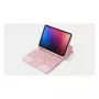Inateck KB002 custodia tastiera Bluetooth rosa per iPad 11