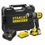 STANLEY FATMAX SFMCD726D2T avvitatore a percussione a batteria brushless 18V (2 batterie da 2,0Ah, caricabatterie, valigetta TSTAK)