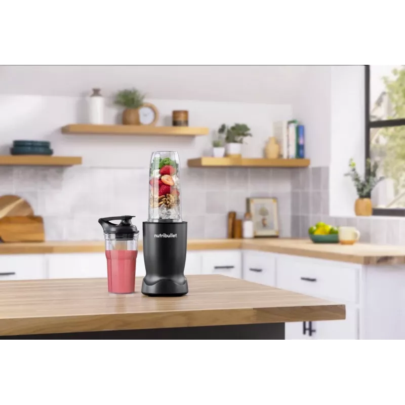 Nutribullet NBT1006MB Turbo frullatore 1000 W, nero opaco