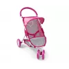 MILLY MALLY passeggino per bambole Susie Prestige – rosa/grigio/bianco