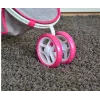 MILLY MALLY passeggino per bambole Susie Prestige – rosa/grigio/bianco