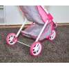 MILLY MALLY passeggino per bambole Susie Prestige – rosa/grigio/bianco