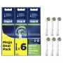 Oral-B Pro CrossAction Ricambi 6 pezzi Testine spazzolino elettrico bianche