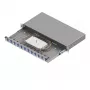 ZVK EasyLan Cassetto di giunzione fibra ottica Basic SB0012571HE 12x LC-Duplex Standard OS2 estraibile - fibra ottica - connessione LC-Duplex