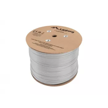 LANBERG Cavo di rete SFTP Cat.5e 305m rame massiccio LSZH grigio