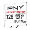 PNY 128GB microSDXC Express Card UHS-I U3 V30 A1 con adattatore SD
