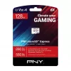 PNY 128GB microSDXC Express Card UHS-I U3 V30 A1 con adattatore SD