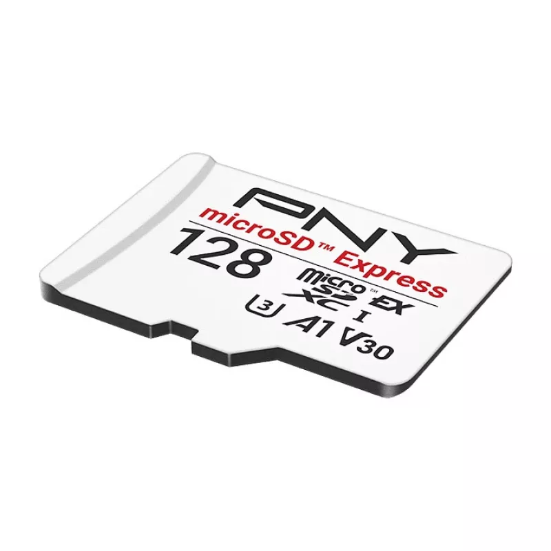 PNY 128GB microSDXC Express Card UHS-I U3 V30 A1 con adattatore SD