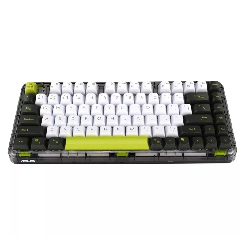 ASUS KD201 Jelly75 tastiera Wireless/Bluetooth Volt Green