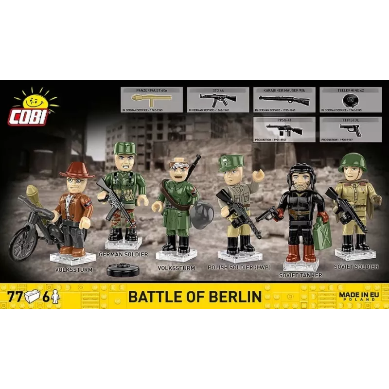 COBI Blocks Battle of Berlin 77 pezzi