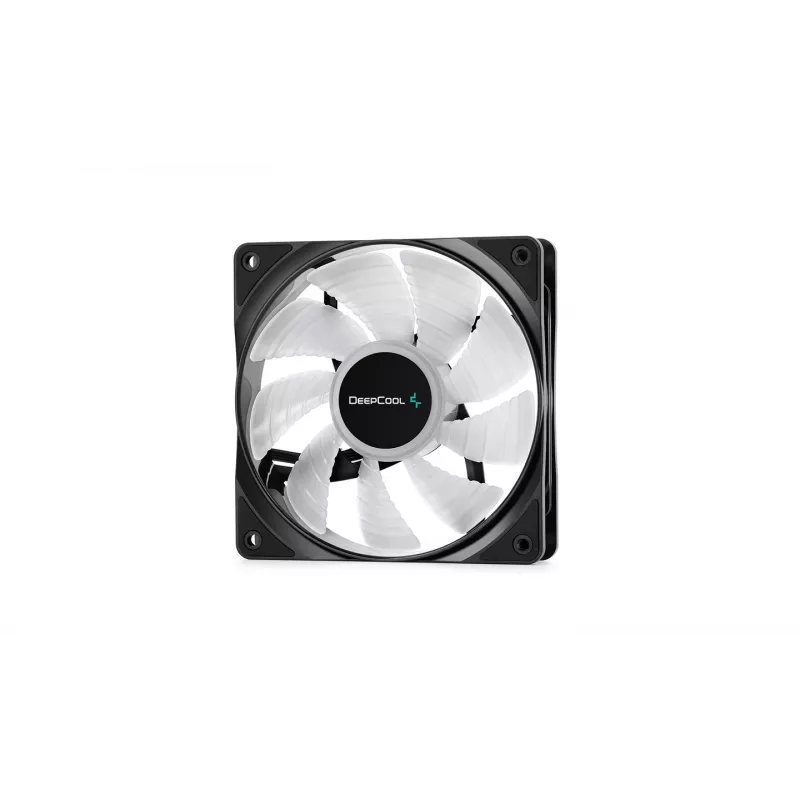 DeepCool RF120 3-in-1 RGB PWM ventola per case 120mm (nero, confezione da 3)
