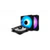 DeepCool RF120 3-in-1 RGB PWM ventola per case 120mm (nero, confezione da 3)
