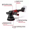 EINHELL Professional levigatrice orbitale a batteria CP-EP 18/125 Li BL-Solo, 18V, 125mm, rosso/nero, Bare Tool
