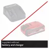 EINHELL Professional levigatrice orbitale a batteria CP-EP 18/125 Li BL-Solo, 18V, 125mm, rosso/nero, Bare Tool