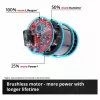 EINHELL Professional levigatrice orbitale a batteria CP-EP 18/125 Li BL-Solo, 18V, 125mm, rosso/nero, Bare Tool