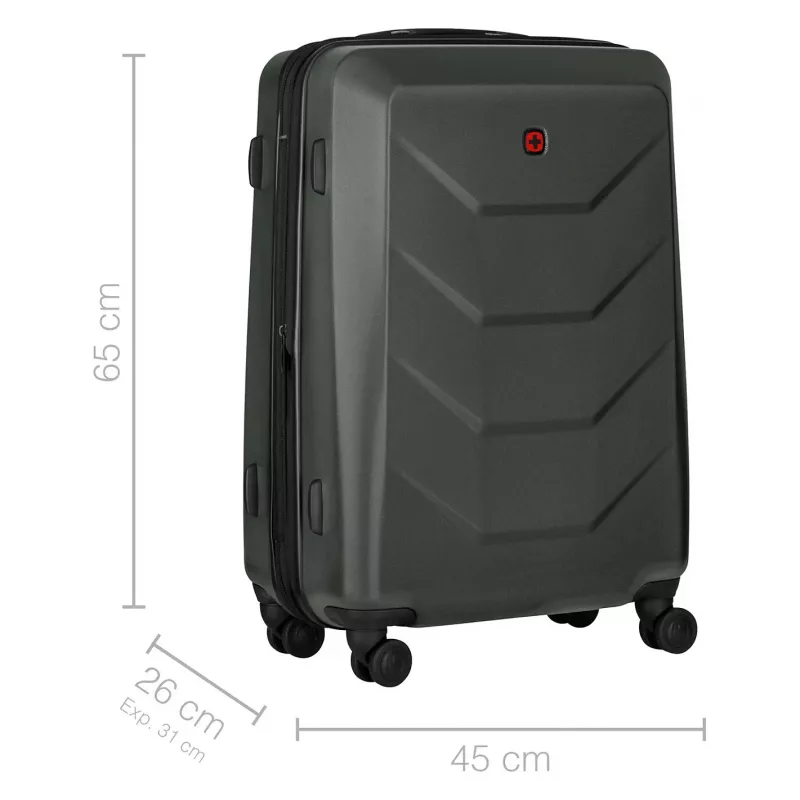 WENGER Prymo Medium Hardside Case (antracite, 59 litri)