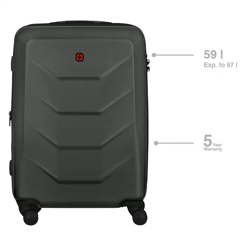 WENGER Prymo Medium Hardside Case (antracite, 59 litri)