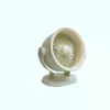 Maestro BT-003 Ventilatore da tavolo USB, nero, pale da 10 cm, 2 velocità, design compatto