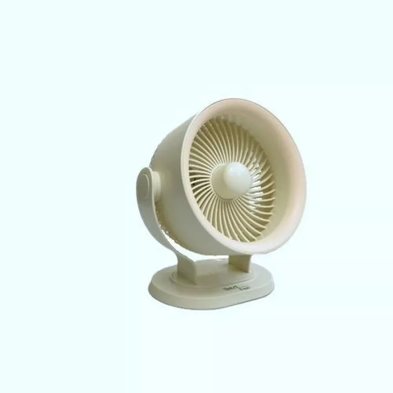 Maestro BT-003 Ventilatore da tavolo USB, nero, pale da 10 cm, 2 velocità, design compatto