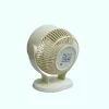 Maestro BT-003 Ventilatore da tavolo USB, nero, pale da 10 cm, 2 velocità, design compatto