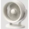 Maestro BT-003 Ventilatore da tavolo USB, nero, pale da 10 cm, 2 velocità, design compatto