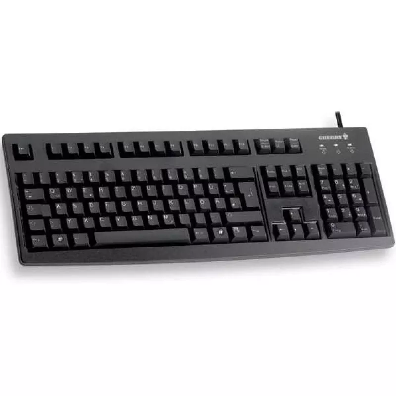 Cherry G83-6105LUNCH-2 CH Tastiera cablata nera USB layout QWERTZ