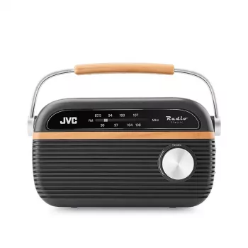 JVC RA-E215G Radio portatile FM/AM analogica grigia