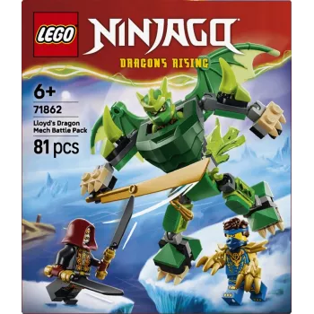 LEGO Ninjago 71862 Lloyd's Dragon Mech Battle Pack mattoncini