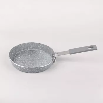 Maestro MR-1211-24 Padella grigia 24 cm rivestimento antiaderente effetto marmo adatta all'induzione