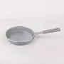 Maestro MR-1211-24 Padella grigia 24 cm rivestimento antiaderente effetto marmo adatta all'induzione