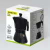 Maestro Granite MR-1667-3 Caffettiera moka 150ml 3 tazze grigia