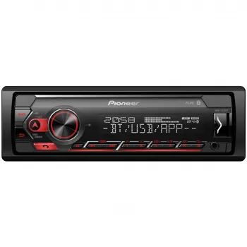 Pioneer MVH-S420BT Autoradio 1-DIN Bluetooth con RDS, telaio corto